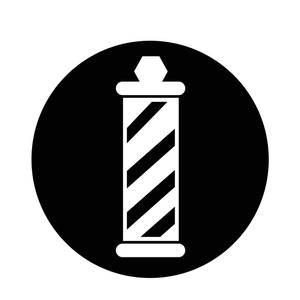 Classic Barber Pole Symbol. Wallpaper