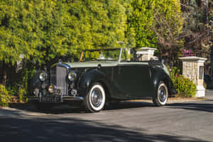 Classic Bentley Mark Vi In All Its Glory Wallpaper