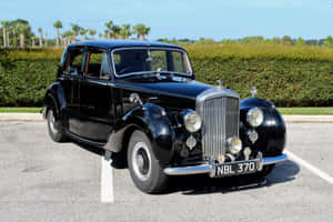 Classic Bentley Mark Vi Luxury Car Wallpaper