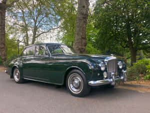 Classic Bentley S2 Luxury Sedan Wallpaper