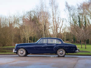 Classic Bentley S2 On The Road Wallpaper