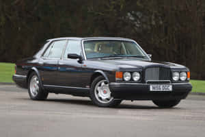 Classic Bentley Turbo R Side View Wallpaper