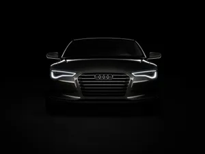 Classic Black And White Car Stunner Wallpaper