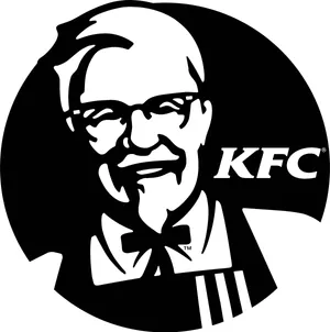 Classic Black And White Logo Wallpaper