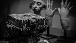 Classic Black And White Movie Scene Wallpaper