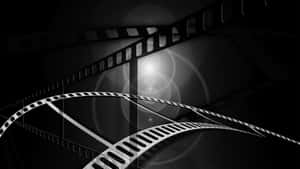 Classic Black And White Movie Scene Wallpaper