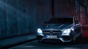 Classic Black Mercedes Wallpaper