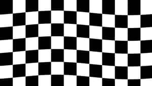 Classic Blackand White Checkerboard Pattern Wallpaper