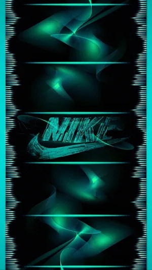 Classic Blue Nike Sneakers For Casual Comfort Wallpaper