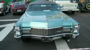 Classic Cadillac Deville In Pristine Condition Wallpaper