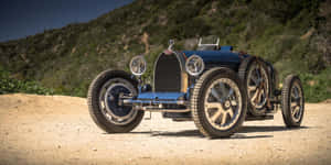 Classic Charm - Bugatti Type 35 In Full Glory Wallpaper