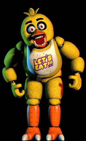 Classic Chica Fnaf Iphone Wallpaper