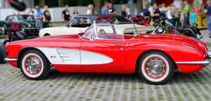 Classic Corvette C1 Resplendent In High Definition Wallpaper