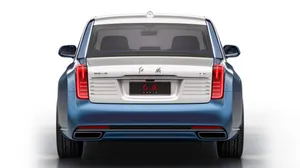 Classic Elegance - A Hongqi L5 Stunning Front View Wallpaper