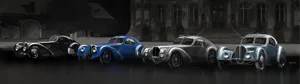 Classic Elegance - Bugatti Type 57sc Atlantic In Motion. Wallpaper