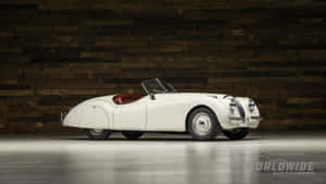 Classic Elegance - Jaguar Xk120 Wallpaper