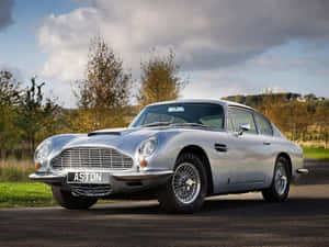 Classic Elegance: The Aston Martin Db5 Wallpaper