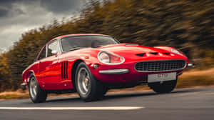 Classic Ferrari - One Of The Most Iconic Luxury Sports Cars Wallpaper