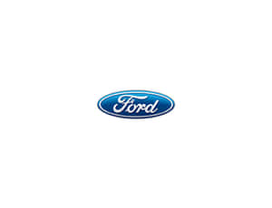 Classic Ford Logo On A Dark Background Wallpaper