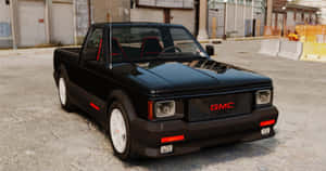 Classic Gmc Syclone In Action Wallpaper