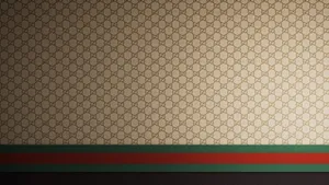 Classic Gucci Designer Logo Pattern Wallpaper