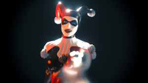 Classic Harley Quinn Portrait Wallpaper