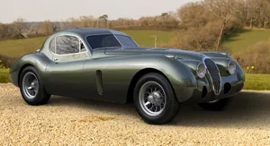 Classic Jaguar X K120 Coupe Wallpaper