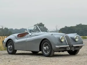 Classic Jaguar X K120 Roadster Wallpaper