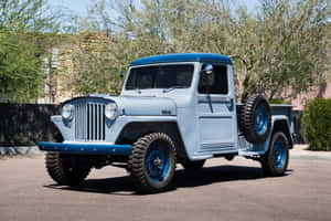 Classic Jeep Willys Off-roading Adventure Wallpaper