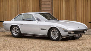 Classic Lamborghini Islero Side View Wallpaper