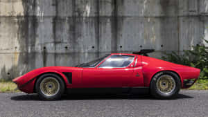 Classic Lamborghini Miura Showcased In All Its Glory Wallpaper