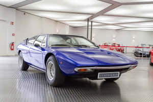 Classic Lamborghini Urraco In Full Glory Wallpaper