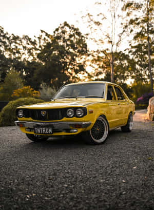 Classic Mazda Rx-3 In All Its Glory Wallpaper