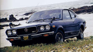 Classic Mazda Rx-3 In Pristine Condition Wallpaper
