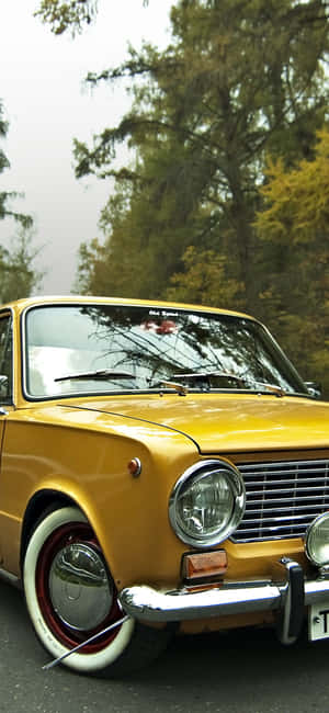 Classic Murat 124 Car Iphone Wallpaper