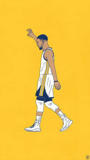 Classic Nba Cartoon Fun Wallpaper