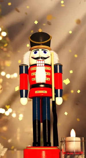 Classic Nutcracker Soldier Wallpaper