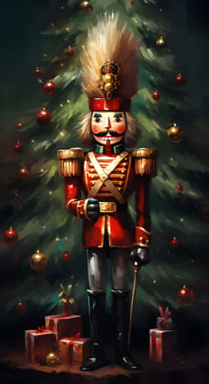 Classic Nutcracker Soldier Wallpaper
