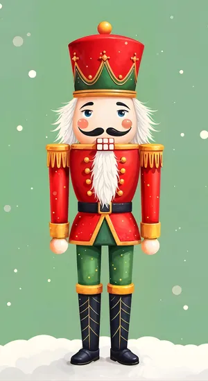 Classic Nutcracker Soldier Wallpaper