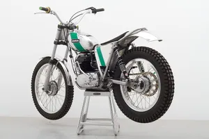 Classic Ossa Motorcycle In Its Prime Wallpaper