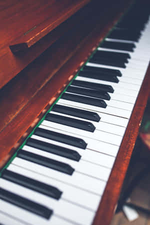 Classic Piano Keys Aesthetic.jpg Wallpaper