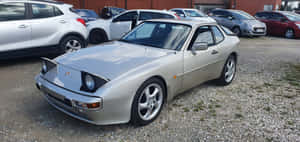 Classic Porsche 944 In Immaculate Condition Wallpaper