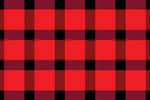 Classic Red And Black Plaid Wallpaper