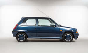 Classic Renault 5 Turbo In Action Wallpaper