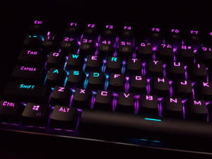 Classic Rgb Keyboard Keys Wallpaper