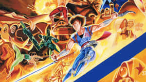 Classic Sci Fi Animation Artwork Wallpaper