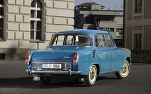 Classic Skoda 1000 Mb In Pristine Condition Wallpaper