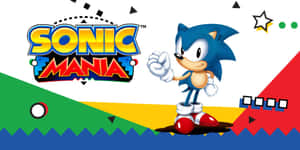 Classic Sonic In Action On A Thrilling Adventure Wallpaper