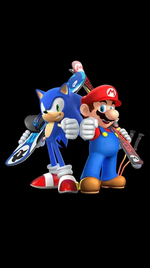 Classic Sonic Running On A Green Hill Zone Wallpaper