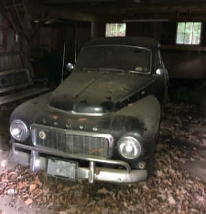 Classic Volvo Pv544 In Pristine Condition Wallpaper